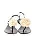 Chanel Gray Black Sandals Size EU 38 (wide) - photo 2