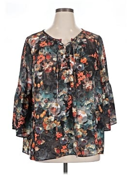 Boutique + 3/4 Sleeve Blouse
