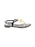 Chanel Gray Black Sandals Size EU 38 (wide) - photo 1