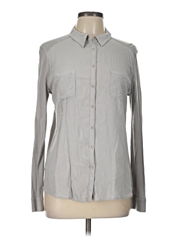 Ann Taylor LOFT Outlet Long Sleeve Button-Down Shirt (view 1)