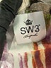 SW3 Bespoke 100% Polyester Purple Sleeveless Blouse Size M - photo 7