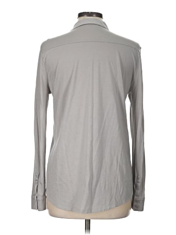 Ann Taylor LOFT Outlet Long Sleeve Button-Down Shirt (view 2)