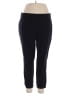 dalia Solid Black Active Pants Size 18w - photo 1
