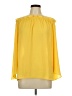 Milano Yellow 3/4 Sleeve Blouse Size L - photo 1