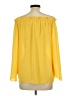 Milano Yellow 3/4 Sleeve Blouse Size L - photo 2