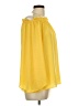 Milano Yellow 3/4 Sleeve Blouse Size L - photo 4