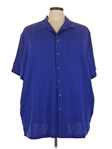 Assorted Brands Short Sleeve Button-Down Shirt (view 1)