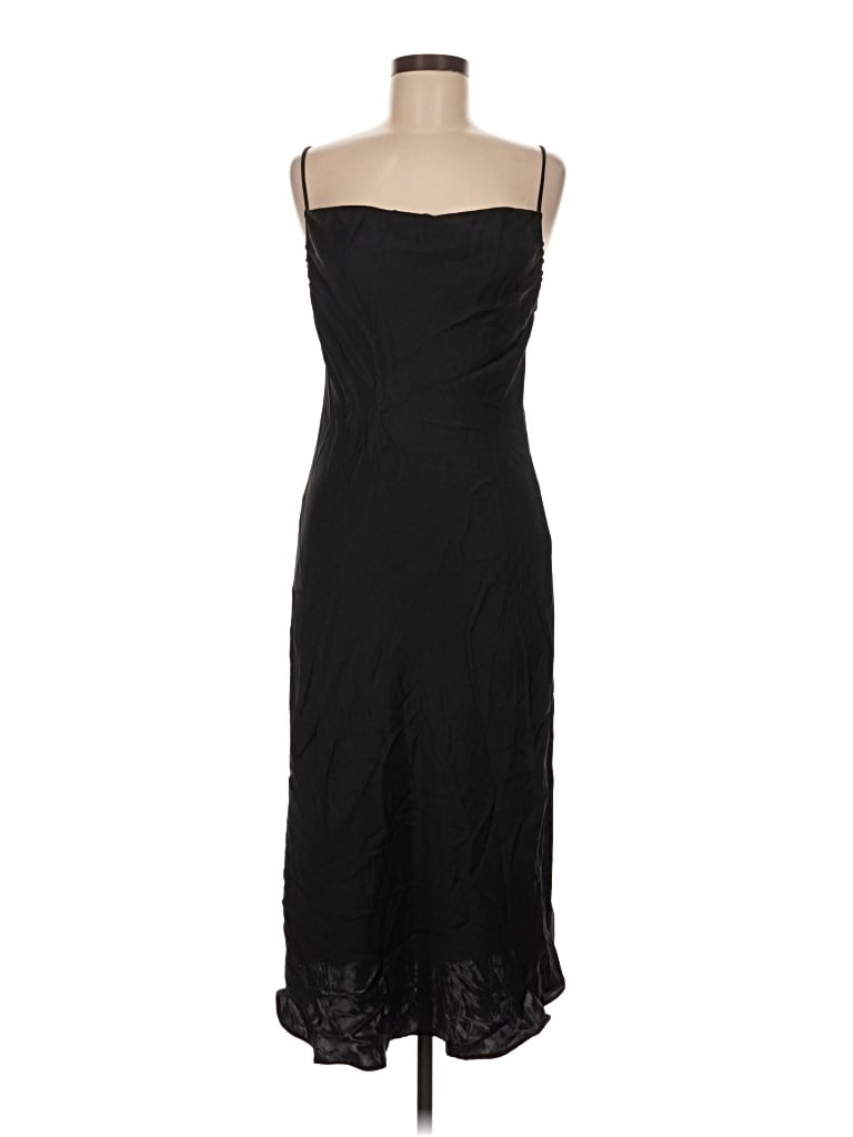 Pre-owned Zara Cocktail Dress In Black