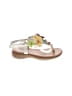 Nina 100% Leather Tropical Silver Tan Sandals Size 7 (kids) - photo 1