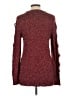 Rock & Republic Tweed Burgundy Pullover Sweater Size L - photo 2