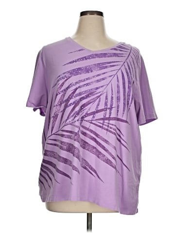Liz & Me for Catherines Short Sleeve Blouse (view 1)