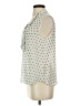 Pleione 100% Polyester Polka Dots Ivory Sleeveless Blouse Size XS - photo 5