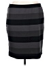 Elle Stripes Gray Casual Skirt Size XL - photo 1