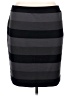 Elle Stripes Gray Casual Skirt Size XL - photo 2