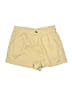 YFB Solid Yellow Khaki Shorts Size 8 - photo 1