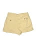 YFB Solid Yellow Khaki Shorts Size 8 - photo 2