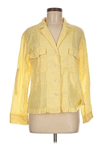 J.Crew 3/4 Sleeve Button-Down Shirt (view 1)