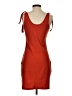 Intermix Orange Casual Dress Size S - photo 2