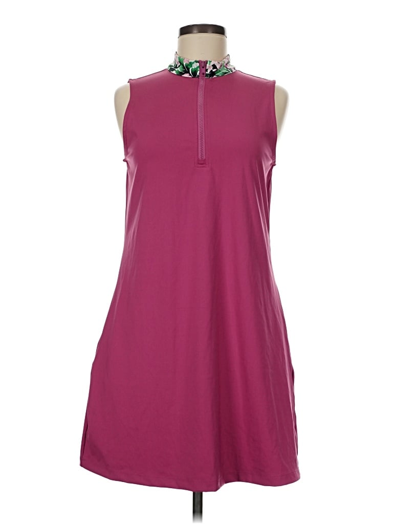 Pre-owned Tommy Bahama Casual Dress In Burgundy