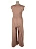 Just Be... Solid Tan Jumpsuit Size 2X - photo 2