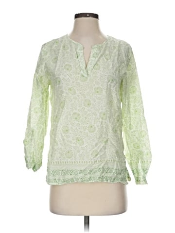 Pine Cone Hill 3/4 Sleeve Blouse (view 1)
