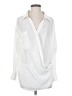 Smythe 100% Polyester White 3/4 Sleeve Blouse Size S - photo 1