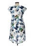 Unbranded Print Blue Casual Dress Size L (estimated) - photo 2