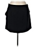 J.Crew 100% Polyester Solid Black Casual Skirt Size 10 - photo 2