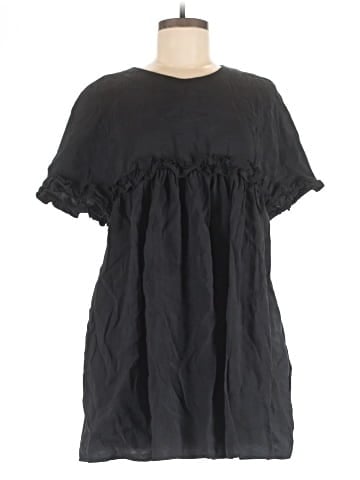 Zara TRF Short Sleeve Blouse (view 1)