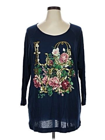 Freebird 3/4 Sleeve T-Shirt (view 1)