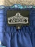 Angie 100% Polyester Paisley Blue Cocktail Dress Size S - photo 7