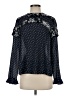 Jason Wu 100% Polyester Blue Long Sleeve Blouse Size 2 - photo 1