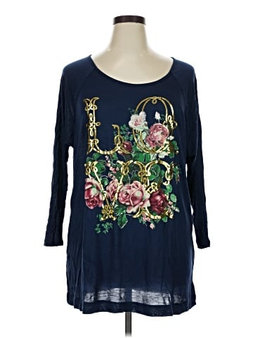 Freebird 3/4 Sleeve T-Shirt (view 1)