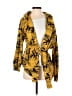 Vibrant M.I.U Print Yellow Jacket Size S - photo 1
