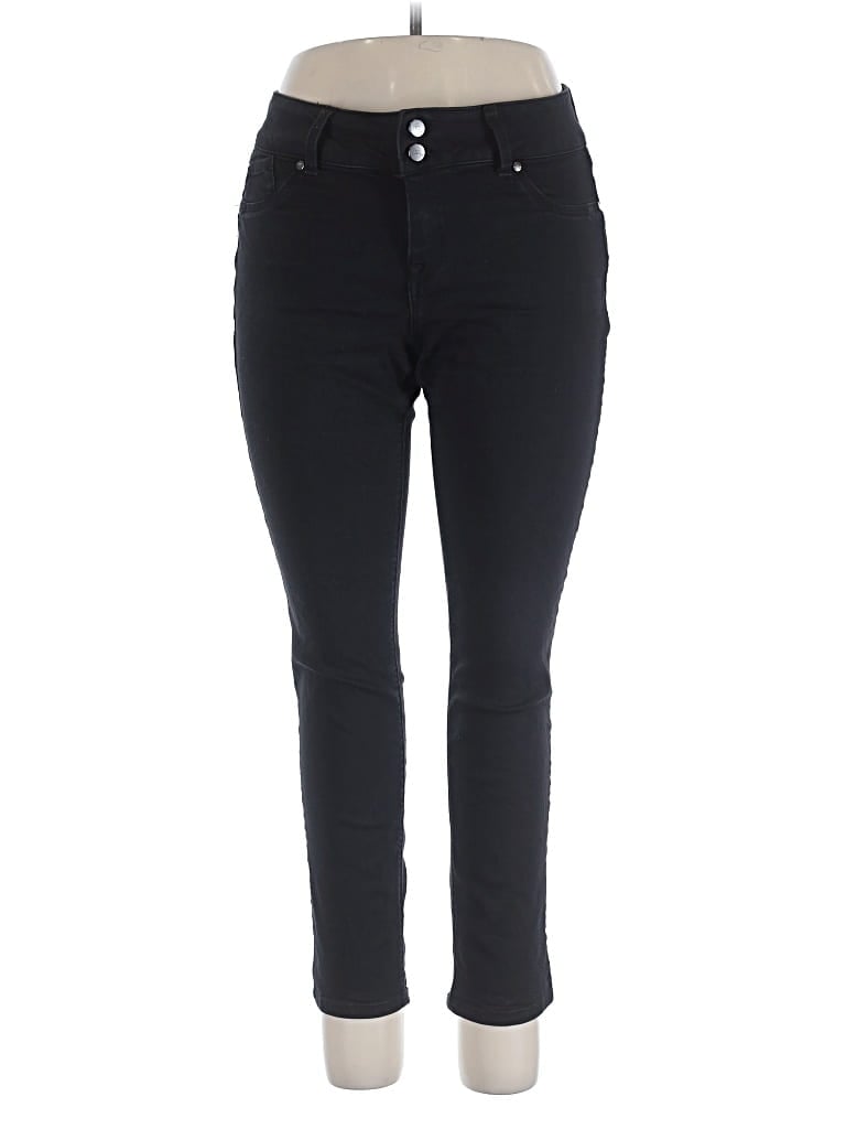 Pre-owned 1822 Denim Jeggings In Black
