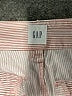Gap Stripes Pink Tan Shorts Size 8 (tall) - photo 3