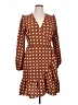 Draper James Print Brown Casual Dress Size XL - photo 1