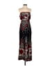 Forever 21 Paisley Black Jumpsuit Size S - photo 1
