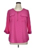 Croft & Barrow Pink 3/4 Sleeve Blouse Size XL - photo 1