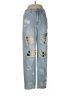 Shein Graphic Blue Jeans Size 6 - photo 1