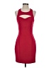 Guess Solid Red Cocktail Dress Size 4 - photo 1
