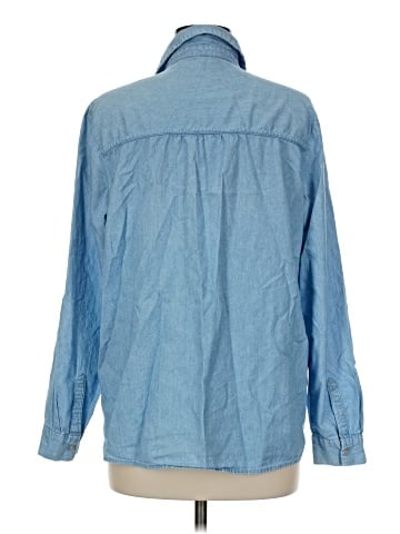 LC Lauren Conrad Long Sleeve Button-Down Shirt (view 2)