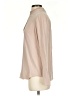 Theory 100% Silk Tan Long Sleeve Silk Top Size S - photo 5