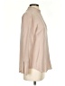 Theory 100% Silk Tan Long Sleeve Silk Top Size S - photo 4