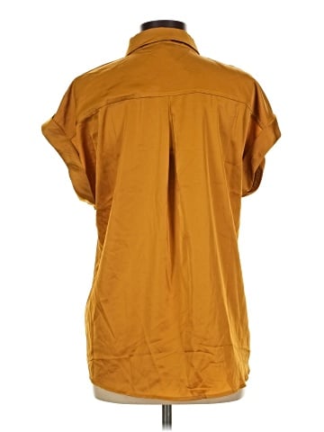 Hem & Thread Short Sleeve Blouse (view 2)
