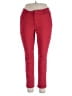 Denim 24/7 Solid Red Casual Pants Size 14 - photo 1