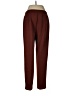 Calia Solid Burgundy Dress Pants Size M - photo 2