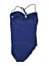 Old Navy Solid Blue One Piece Swimsuit Size L - photo 2