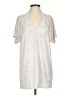 Alfani Tie-dye Ivory Short Sleeve Blouse Size S - photo 1