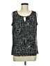 Notations Black Sleeveless Blouse Size M - photo 1
